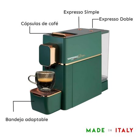 Cafetera Italiana de Expresso Due LINDA