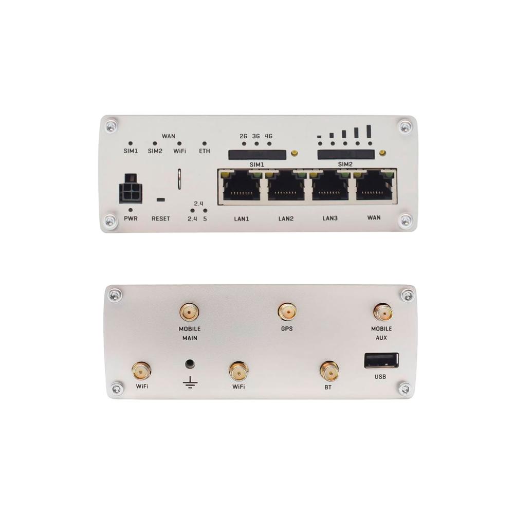 ROUTER CELLULAR TELTONIKA RUTX11 4G CAT6 300MBPS 4X RJ45 10/100/1000 MBPS BLUETOOTH LE P/N: RUTX11