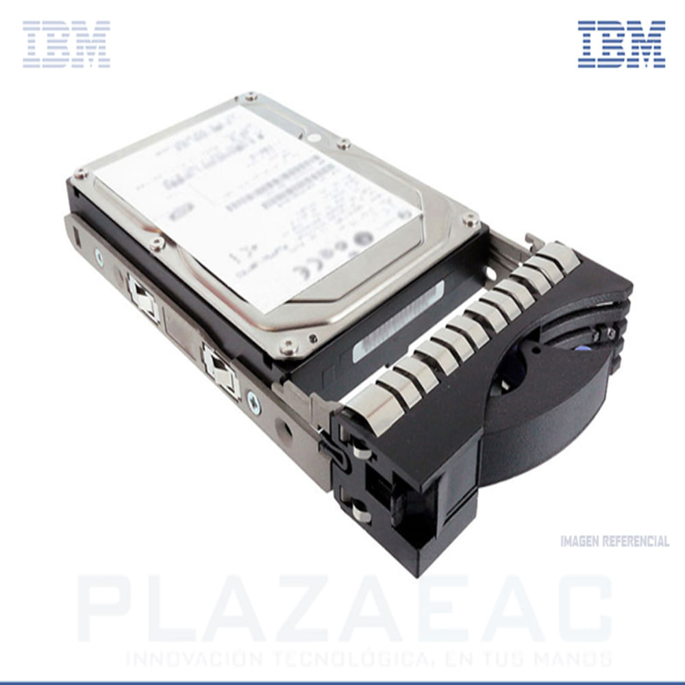 DISCO DURO INTERNO IBM 300GB 15000RPM 16MB CACHE 3GB/S, 3.5"" SINGLE PORT P/N: 43X0805