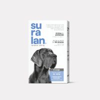 Antipulgas para perros Suralan X Large 40 a 60 Kg x 1 Tab