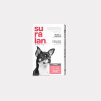 Antipulgas para perros Suralan X Mini 1.5 a 2.5 Kg x 1 Tab