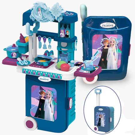 Set De Cocina Y Maleta 3 En 1 Frozen II / Disney