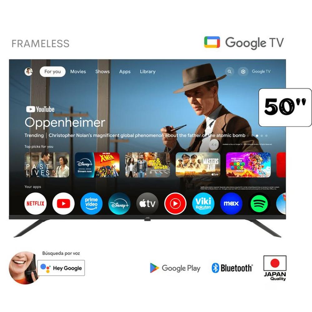 TELEVISOR JVC UHD 50 LT-50KM548 4K GOOGLE TV