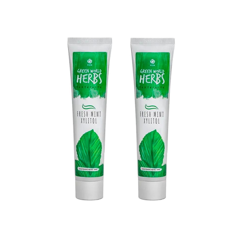 Crema Dental Green world Herbs 120gr HGW 2 und