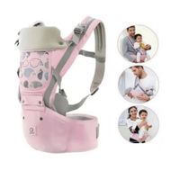 Canguro Para Bebé Ergonómico Ballena 3 en 1 Rosado