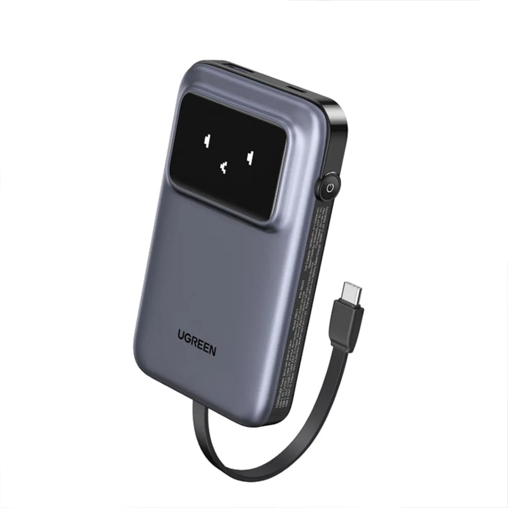 Power Bank UGREEN PB511 Negro 10000mAh con Carga Rápida 30W