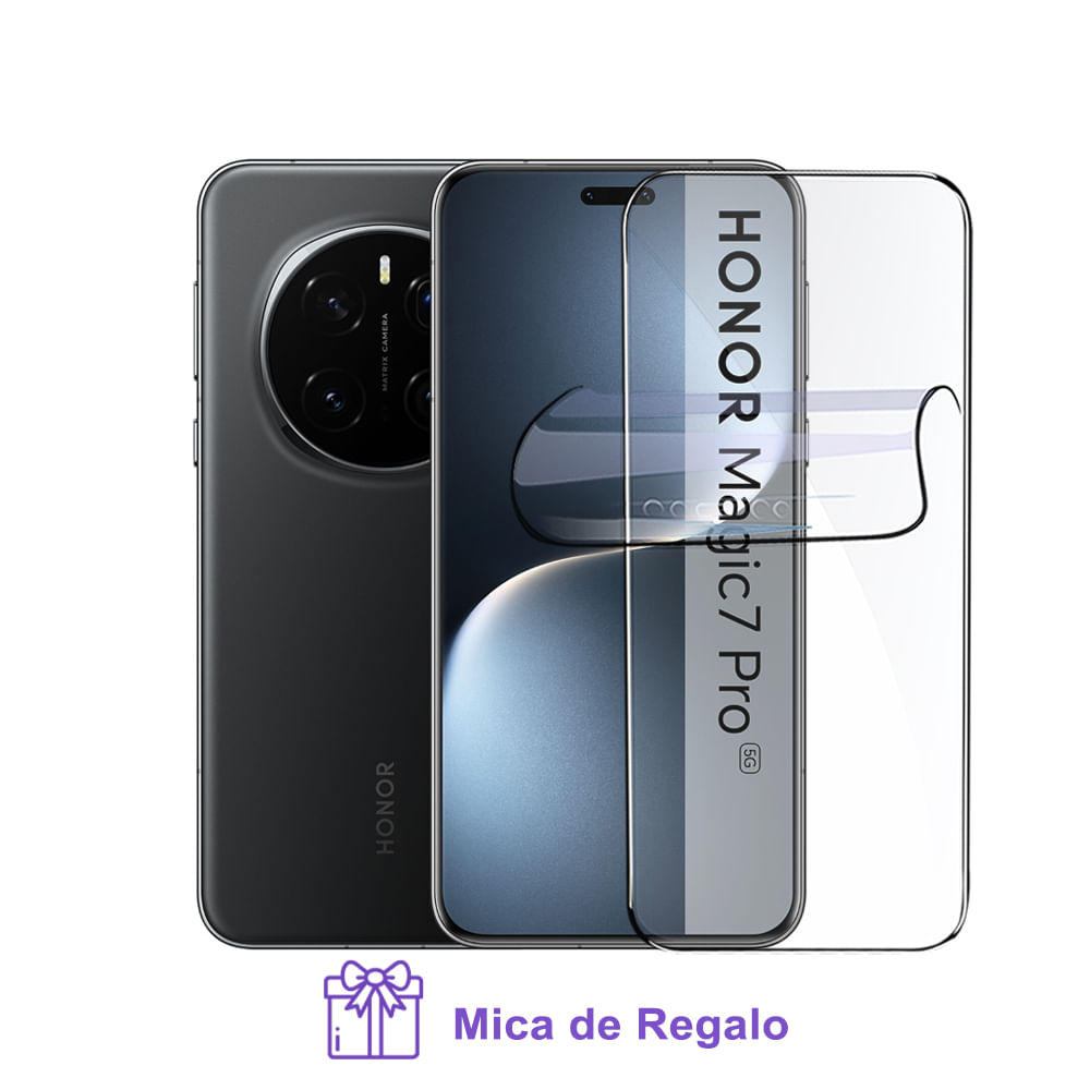 Honor Magic 7 Pro 12Gb Ram Negro 512Gb Rom con Mica Hidrogel