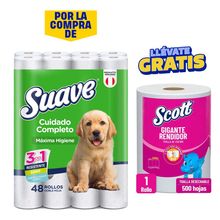 pack-papel-higienico-suave-cuidado-completo-paquete-48un-papel-toalla-scott-multiuso-70m