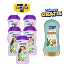 pack-shampoo-savital-con-colageno-y-sabila-frasco-510ml-x-5un-acondicionador-savital-aminoacidos-490ml