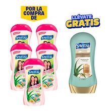 pack-shampoo-savital-multivitaminas-y-sabila-frasco-510ml-x-5un-acondicionador-savital-aminoacidos-490ml