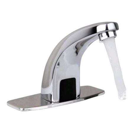 Grifo Caño con Sensor Automático Acero Inoxidable Cromado