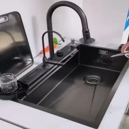 Lavadero Multifuncional de 2 Teclas PREMIUM , Porta Cuchillo