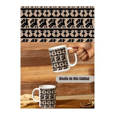 Taza de Loza Diseño Fiestas Patrias 11oz 148