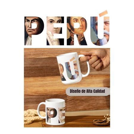 Taza de Loza Diseño Fiestas Patrias 11oz 146