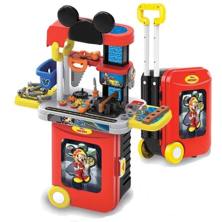 Set De Herramientas Y Maleta 3 En 1 Mickey Mouse