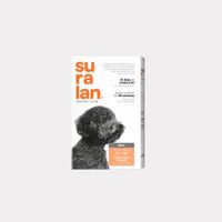 Antipulgas para perros Suralan Mini 2.5 a 5 Kg x 1 Tab
