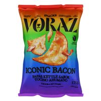 Papa VORAZ Tocino Ahumado Bolsa 135g