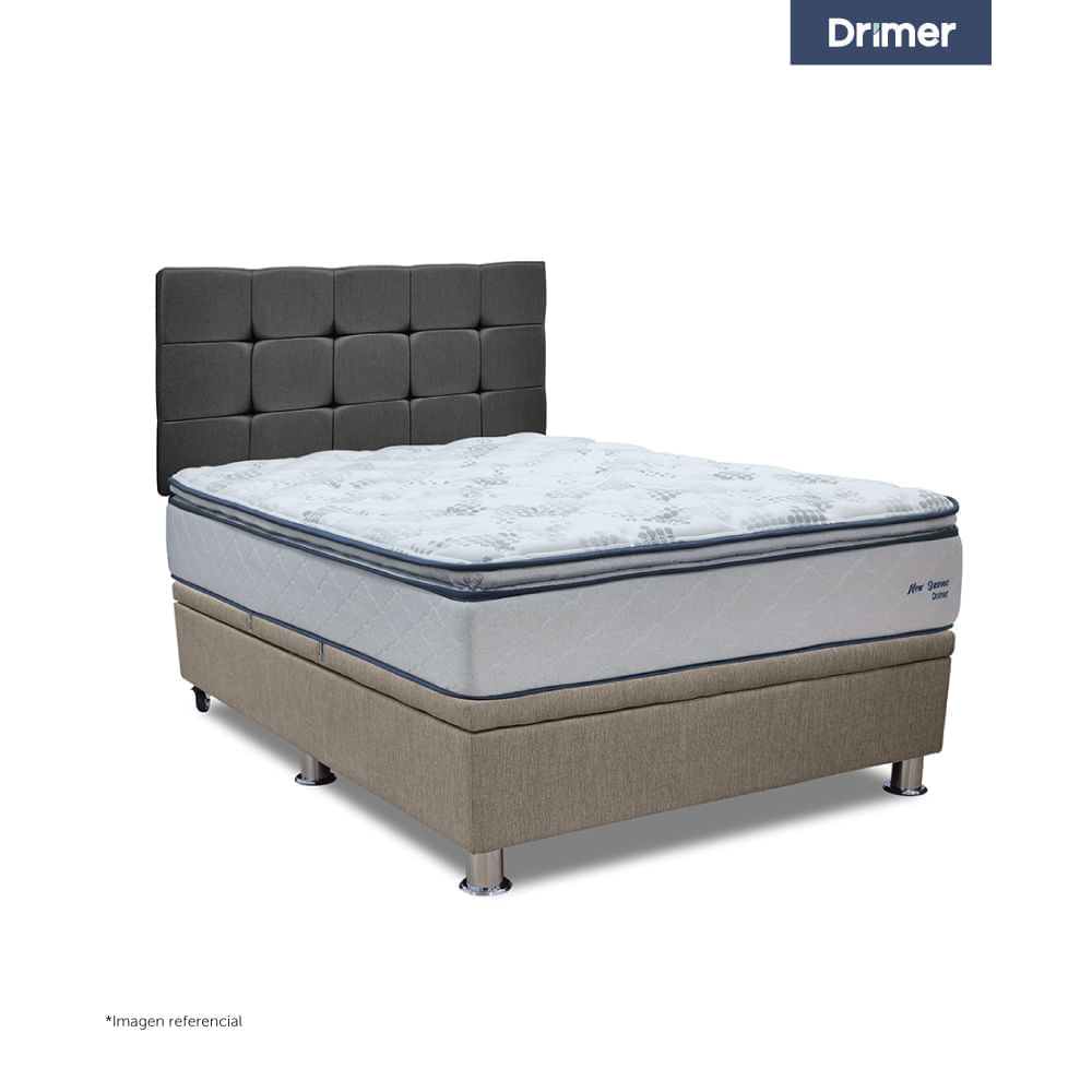 Dormitorio Praktibox Ozono Queen Beige