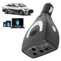 Inversor de Corriente para Auto de 12v A 220v Usb 75W