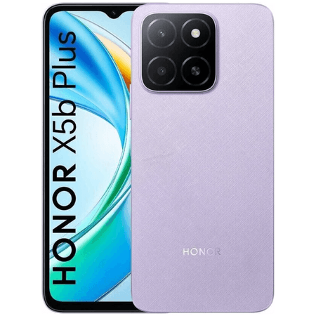Celular Honor X5b Plus 4G Starry Purple 256GB 4GB RAM cámara 50MP