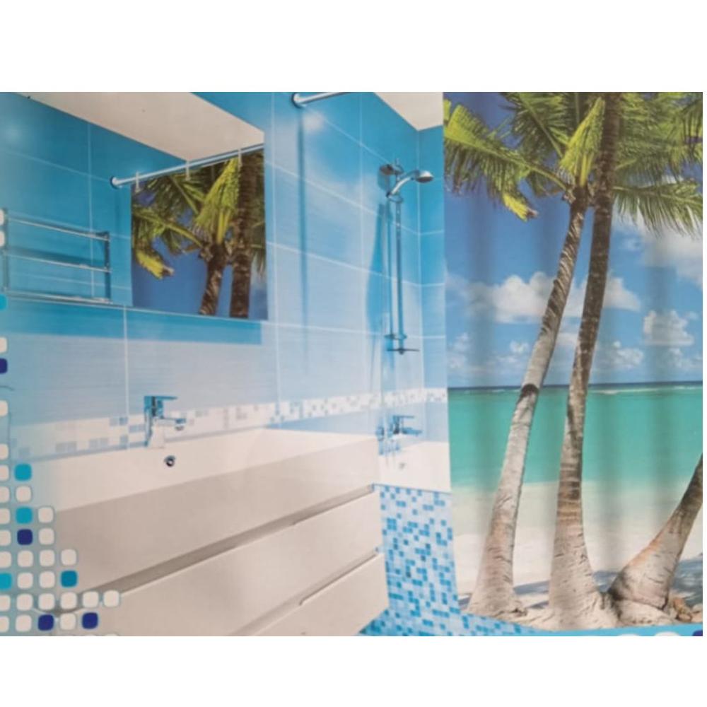 Cortina de Baño Palmera 180 x 180cm