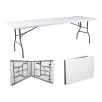 Mesa Plegable Maleta Grande 152cm x 70cm Camping Terraza B