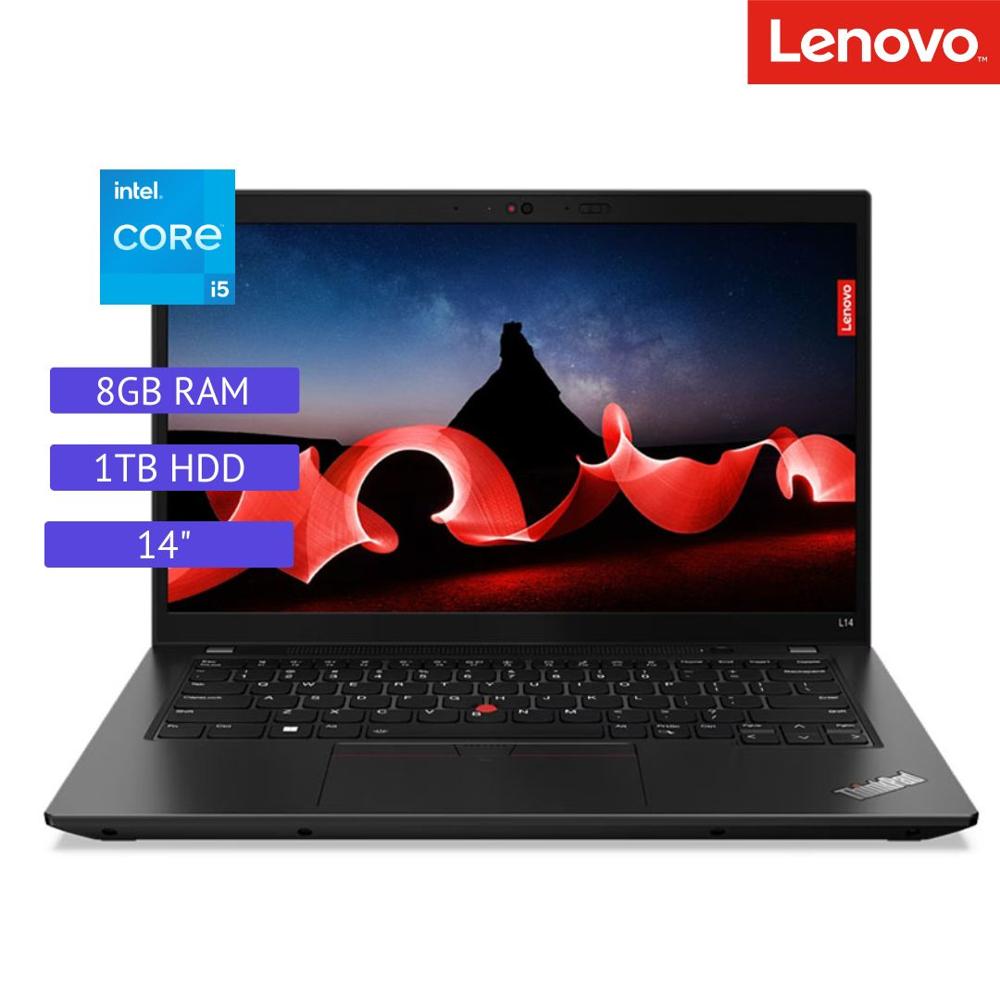 Laptop Semi Nueva Lenovo ThinkPad L14 - Core i5 10ª Gen - 8GB RAM - 1TB HDD - 14""