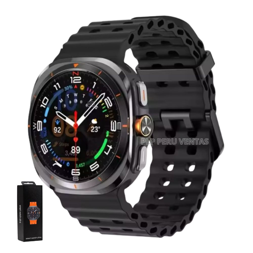SmartWatch Hello 3 Ultra Galaxy Amoled 3D Ip68 Negro