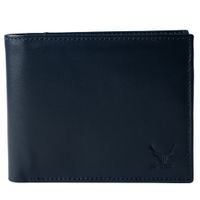Billetera De Cuero Vacuno Classic AR18 Azul