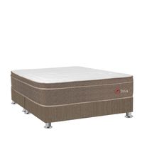 Cama Box Tarima FORLI Sirius Pocket King + 2 Almohadas Viscoelásticas + Protector