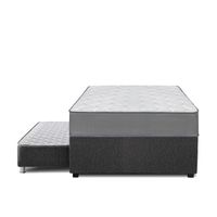 Cama Box Tarima Diván FORLI Polaris 1.5 Plazas + 1 Almohada + Protector