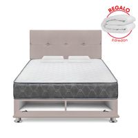 Dormitorio FORLI Sabanera Beige Acqua 2 Plazas + Edredón