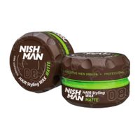 Cera Fijadora De Cabello 08 Hair Styling Wax Matte 150Gr - Nishman