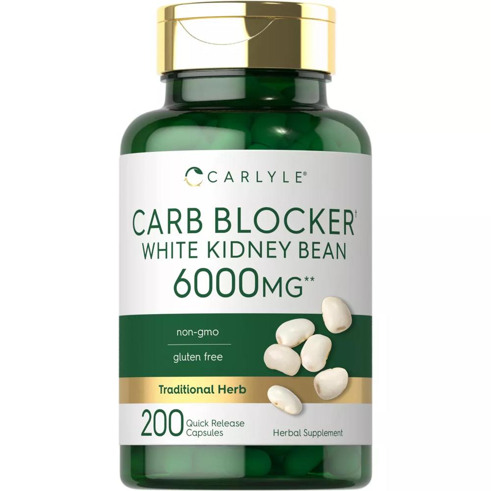 Bloqueador de carbohidratos de frijol blanco  6000 mg Carlyl