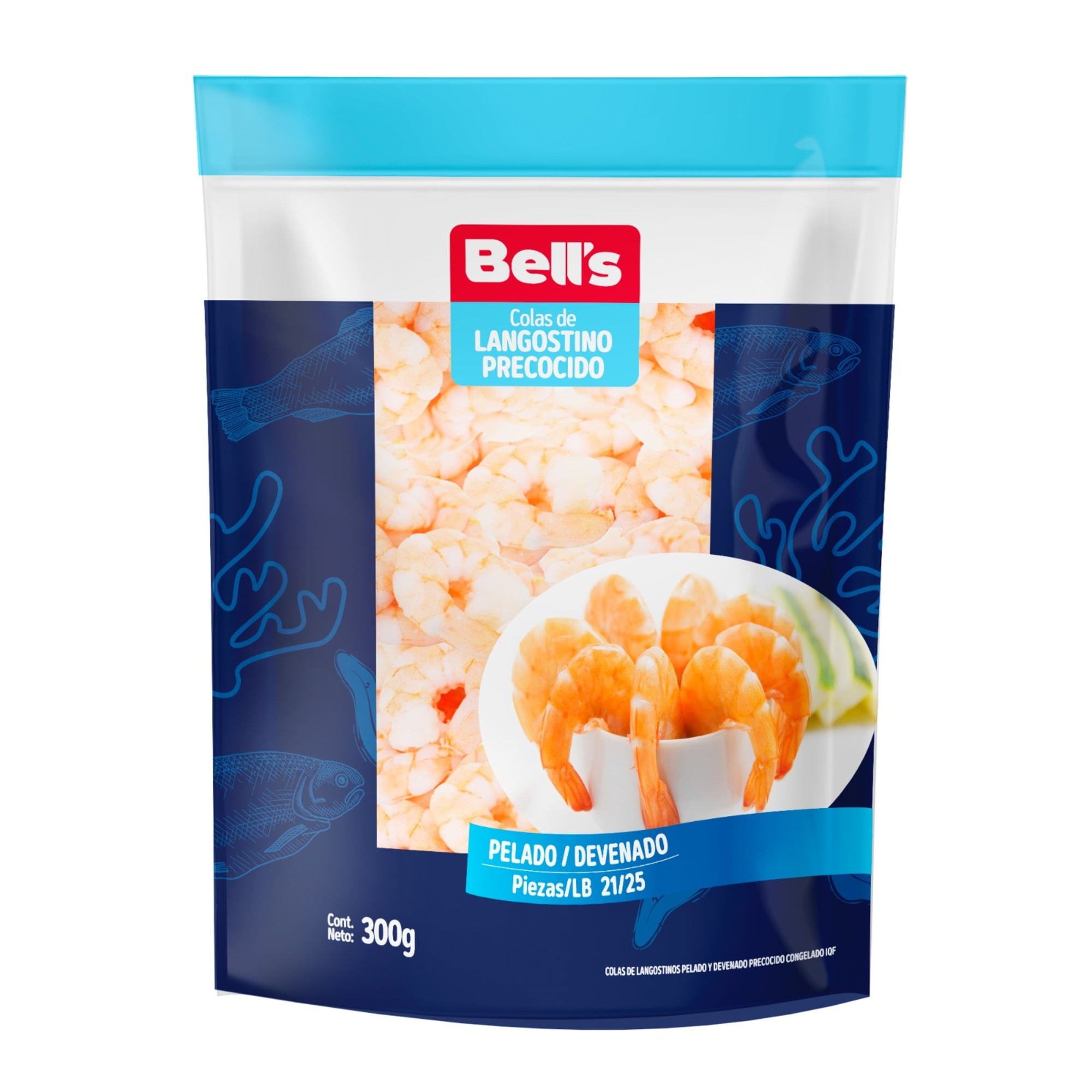 Langostinos BELL'S Bolsa 300g