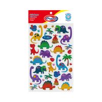 Stickers Brillantes Dinos PEGAFAN x1 unidad