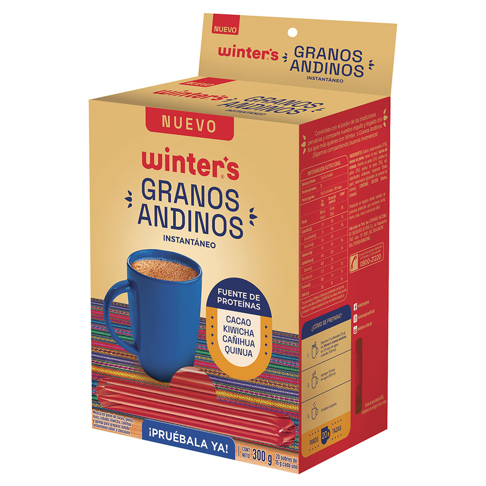 Granos Andios WINTERS Display 20un