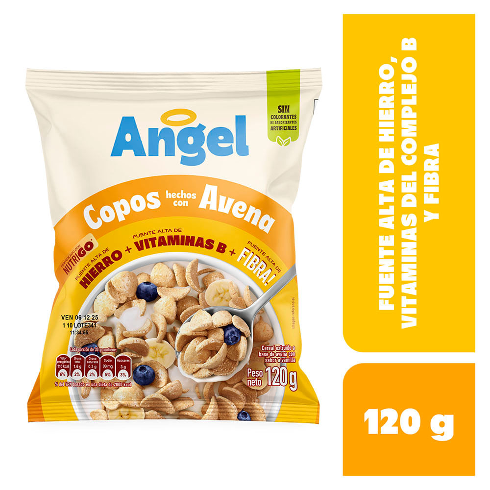 Cereal con Avena ANGEL Bolsa 120g