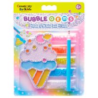 Bubble gems super sticker Helados FABER CASTELL