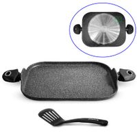 Plancha Parrillera FZ-P438M con Espátula