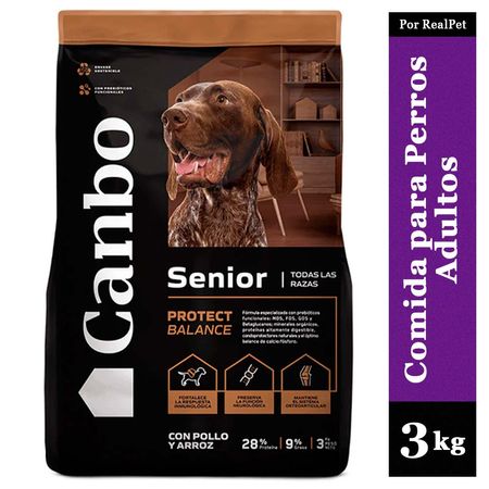 Comida para Perro Senior Canbo Todas las Razas Pollo 3 kg