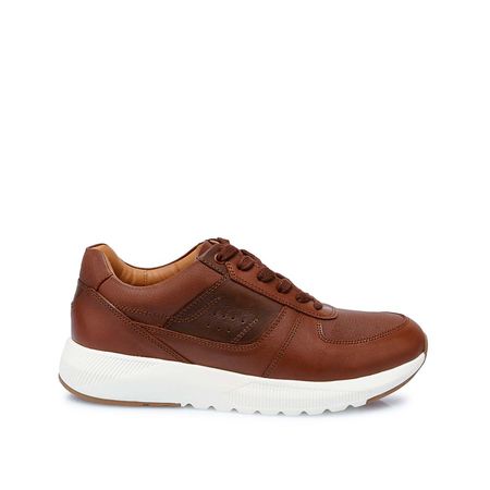 Zapatilla Casual RICARDO-2519 Natural Viale Homme Cuero 43