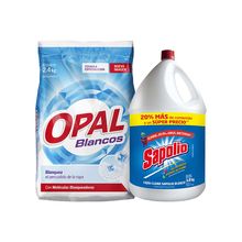 pack-lejia-sapolio-original-galonera-4-8kg-detergente-opal-blancos-bolsa-2-4kg-x-3un