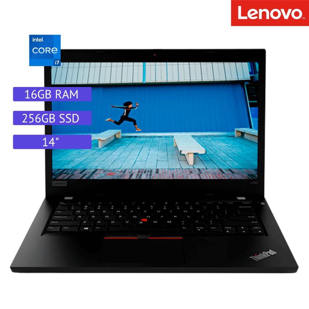Laptop Semi Nueva Lenovo ThinkPad L490 - Core i7 8ª Gen - 16GB RAM - 256GB SSD - 14""