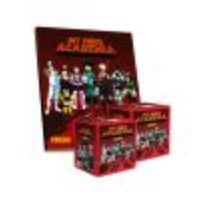 ALBUM MY HERO ACADEMIA, ALBUM TAPA DURA + 2 PAQUETONES (100 SOBRES)