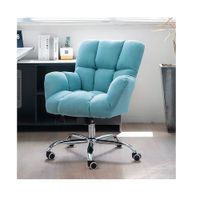 SILLA GIRATORIA DMUEBLES QATAR DE ESCRITORIO TURQUESA