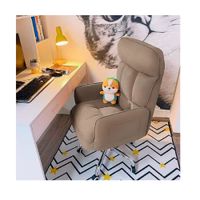 SILLA GIRATORIA DMUEBLES QARAZ DE ESCRITORIO GRIS