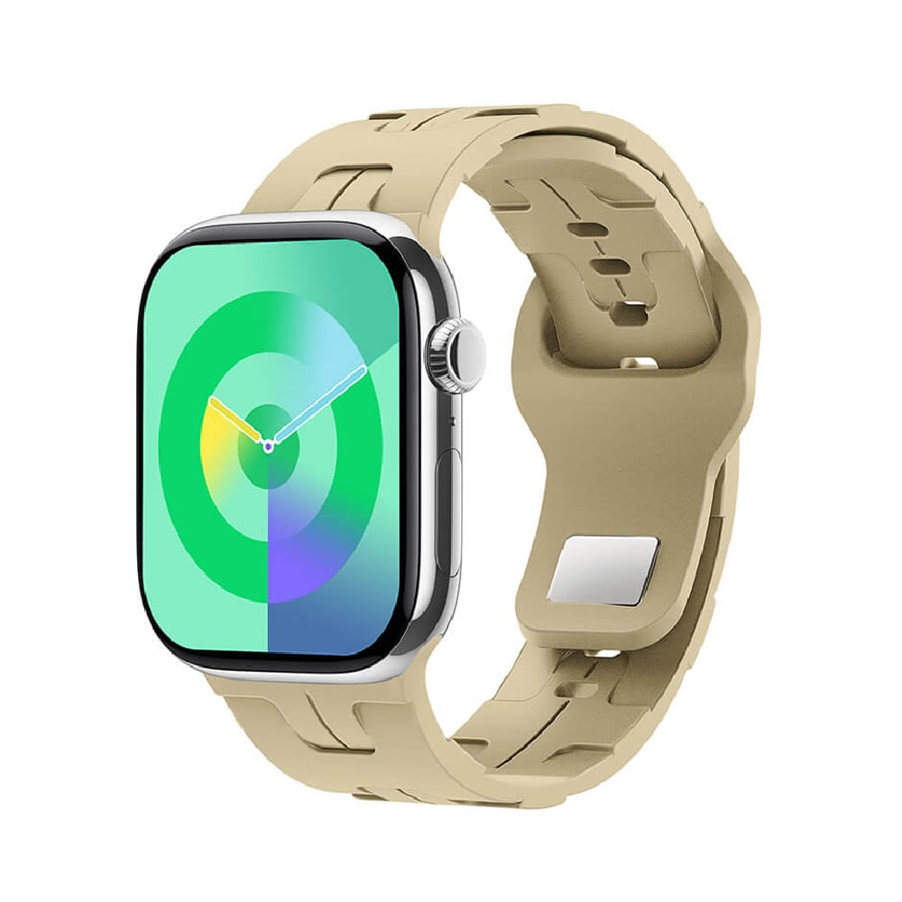 Smartwatch HK10 Mini Plus 1GB Amoled Beige