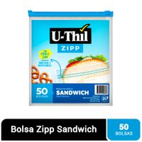 Bolsas herméticas zipp U-THIL Chicas Paquete 50Un