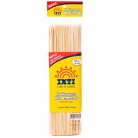 Brochetas INTI 25cm Bolsa 100un 93x80x15mm